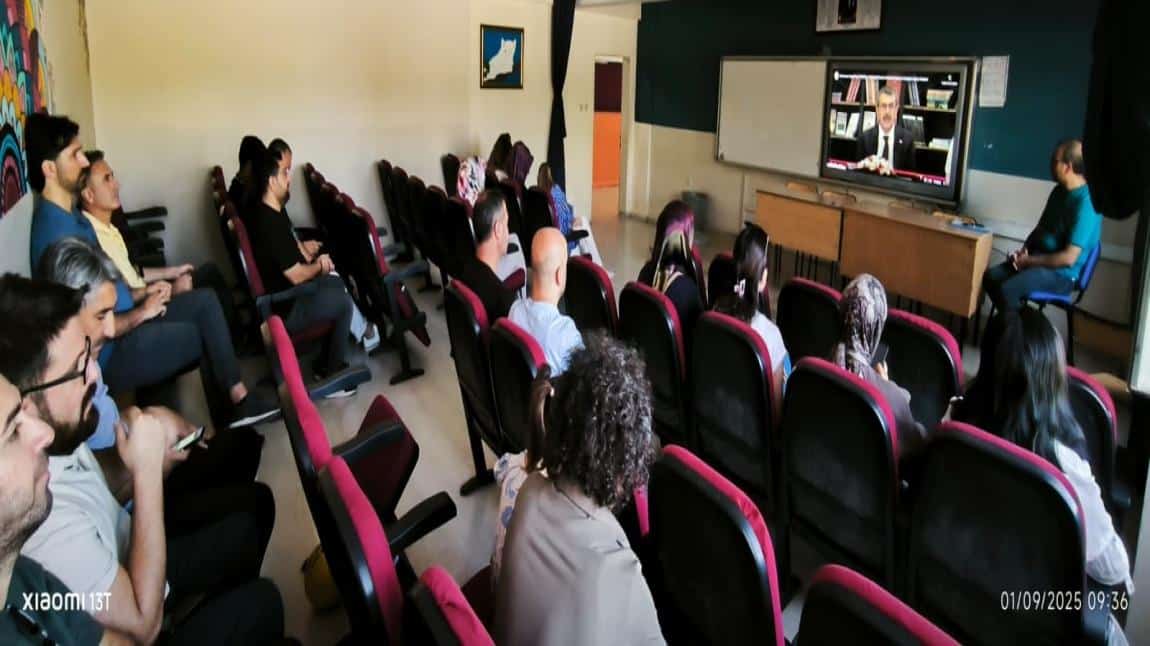 2025-2026 Eğtim ve Öğretim Yılı Sene Başı Öğretmenler Kurulu